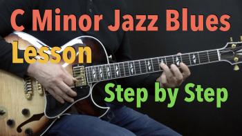 C Minor Jazz Blues - Lesson